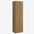Column wall unit W.60 H.210.3 D.39.2 left-right Natural oak