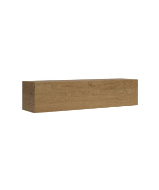 Isoka Elements - Isoka Drop-Leaf Wall Unit W.173.6 H.40 D.39.2 Natural Oak