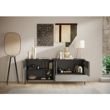 EVEREST - 4-door, 1-drawer sideboard