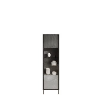 EVEREST - 1-door display cabinet