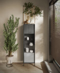 EVEREST - 1-door display cabinet