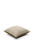 Nalian 100% PET Beige Checked Floor Pillow Cover 70 x 70 cm