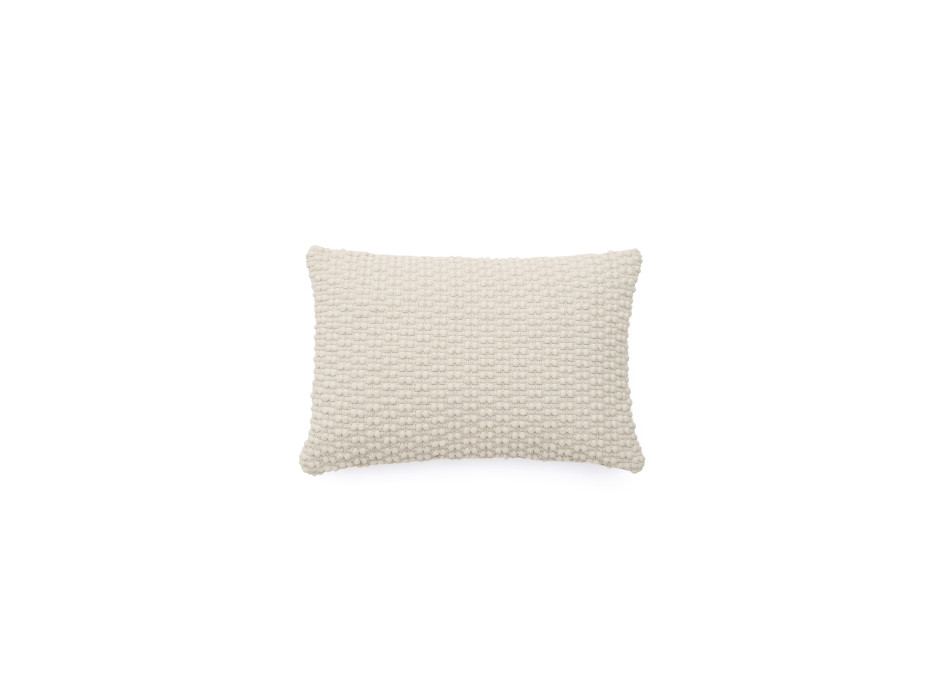 Mascarell White Cotton and Polyester Pillow Case 40 x 60 cm