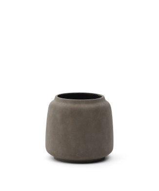 Lira planter with terracotta effect, Ø 53 cm