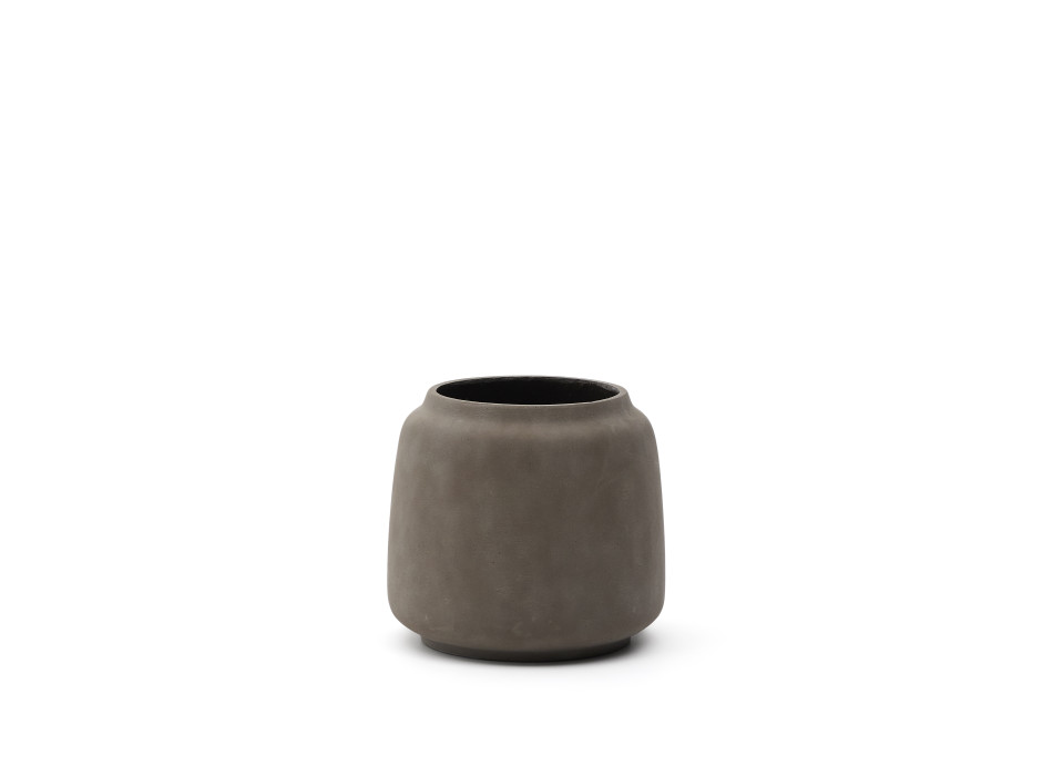 Lira planter with terracotta effect, Ø 53 cm