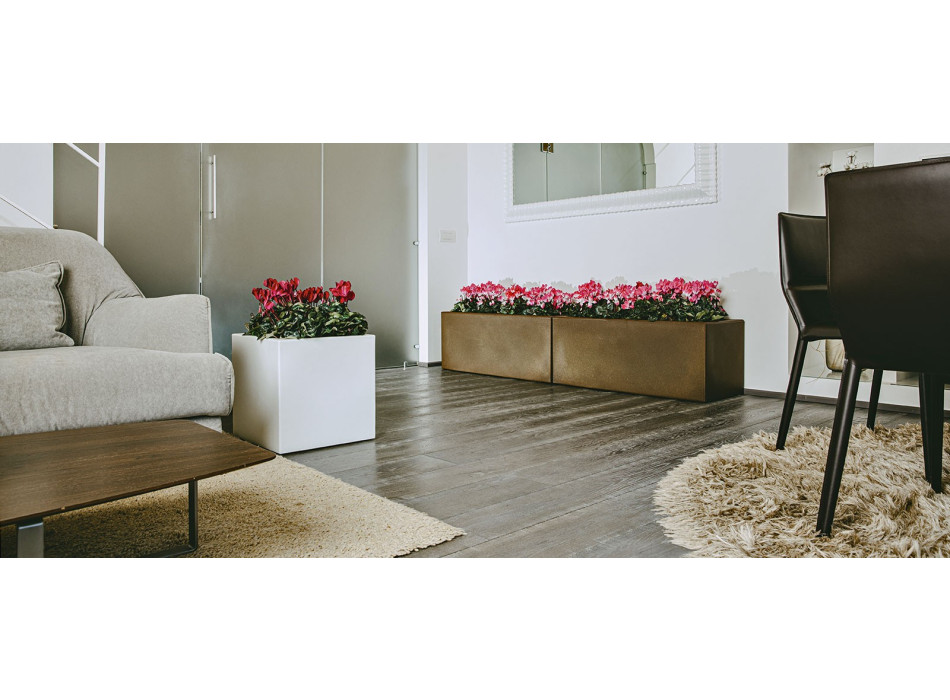 MEXICO PLANTER AND CHAMPAGNE REFRIGERANT LAMP WITH RECHARGEABLE LED 70009LED QEEBOO