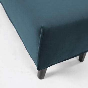 Dyla velvet bench cover