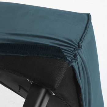 Dyla velvet bench cover