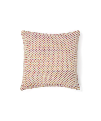 Milianne Cushion Cover in Multicolored Jacquard Cotton 50 x 50 cm