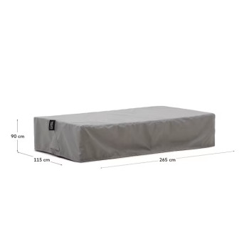 Iria protective cover for outdoor sofas and tables, max. 265 x 115 cm