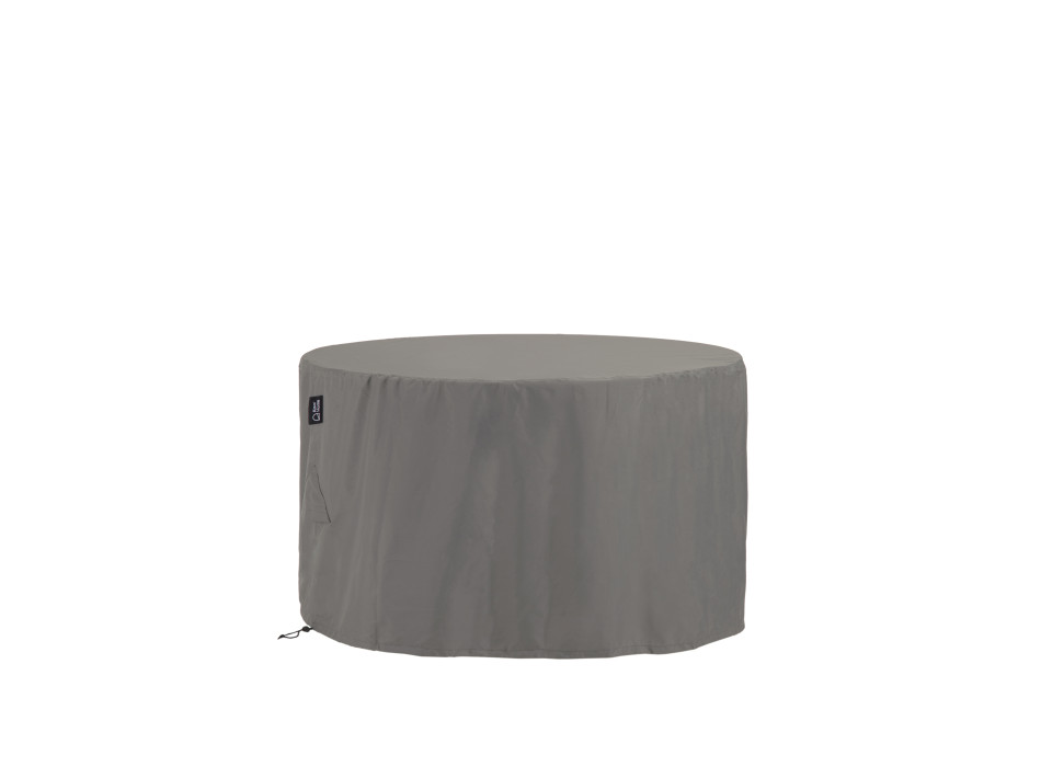 Iria protective cover for round outdoor tables up to 160 cm in diameter.