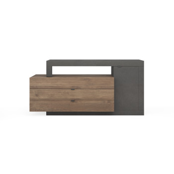 FREEDOM - sideboard with 1 door and 3 drawers