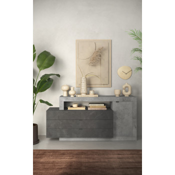 FREEDOM - sideboard with 1 door and 3 drawers