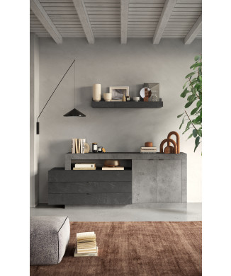 FREEDOM - sideboard with 2 doors and 3 drawers