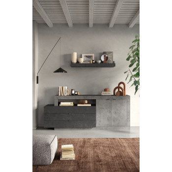 FREEDOM - sideboard with 2 doors and 3 drawers