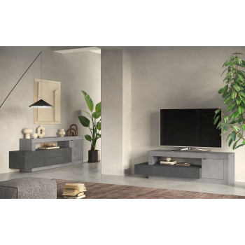 FREEDOM - low sideboard with 1 door and 2 drawers