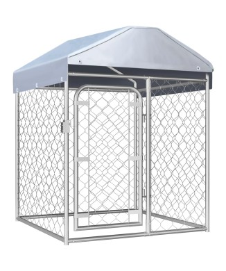 Outdoor Cage with Roof