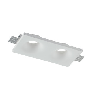 SENSO WHITE RECESSED LAMP 2XGU10 24X12X4CM