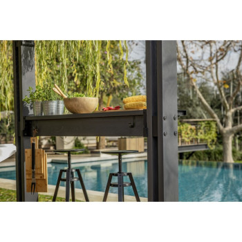 Keter Gazebo BAR Signature Walnut