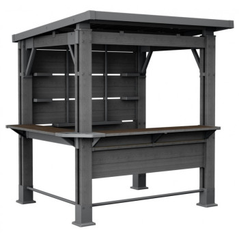 Keter Gazebo BAR Signature Walnut