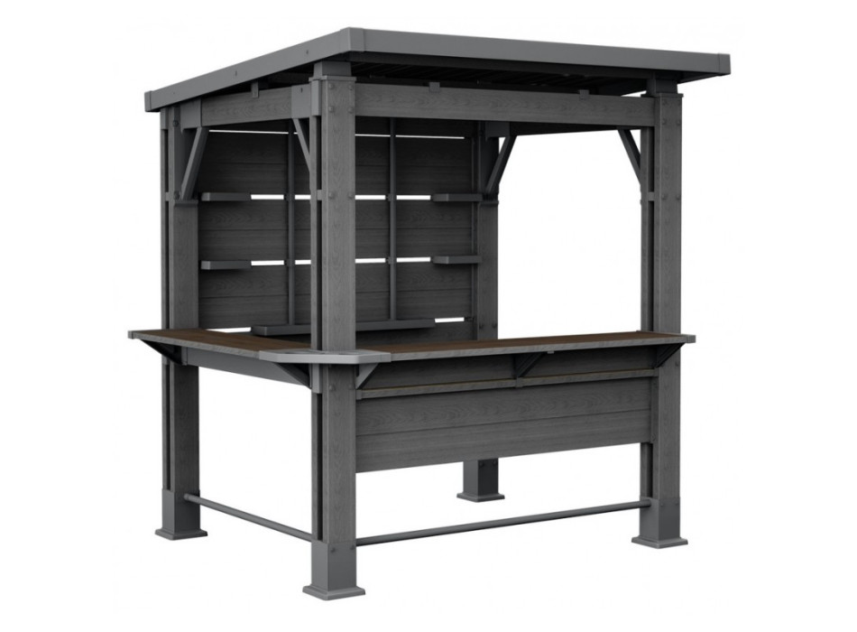 Keter Gazebo BAR Signature Walnut