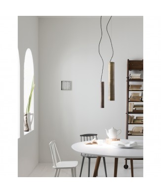 SUNFLOWERS 208.31.FF IL FANALE cylindrical suspension lamp