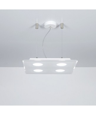 Emporium square Domino suspension lamp