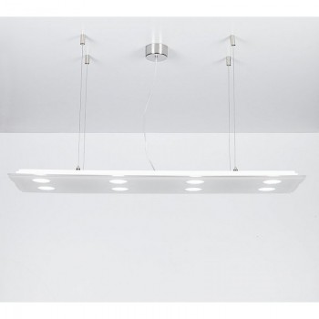 Emporium rectangular Domino suspension lamp