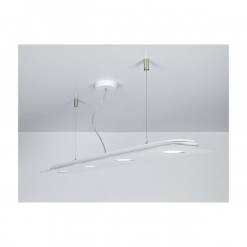 Emporium rectangular Domino suspension lamp