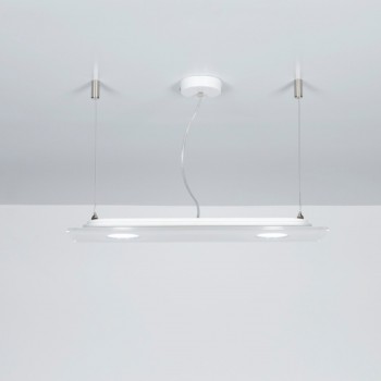 Emporium rectangular Domino suspension lamp