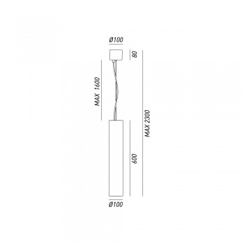 Industrial suspension lamp SUNFLOWERS 208.35.FF IL FANALE