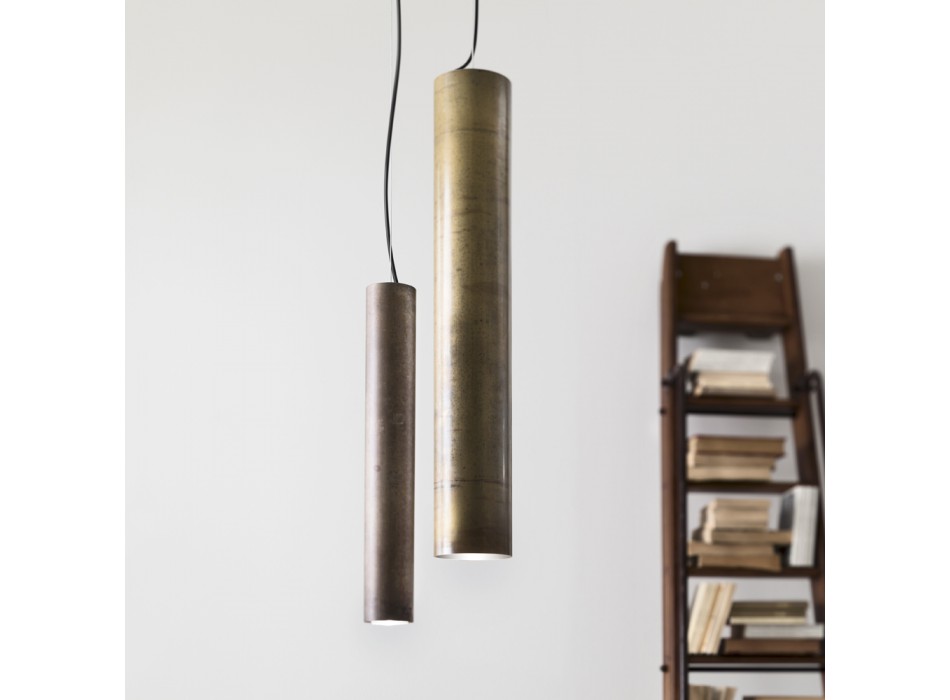 Industrial suspension lamp SUNFLOWERS 208.35.FF IL FANALE