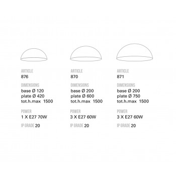 Suspension Lamp NOTORIUS TOSCOT