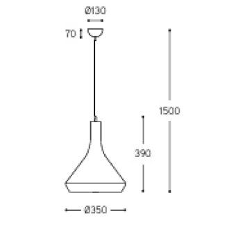 Cappadocia Lamp DAC1 ALDO BERNARDI