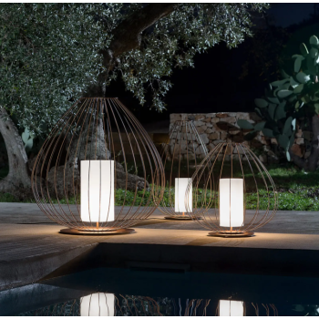 Cell CT614 CM indoor table lamp Ø36 KARMAN