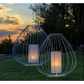 Cell M612 outdoor table lamp Ø57 KARMAN