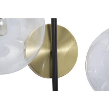 IRON BLACK WALL LAMP