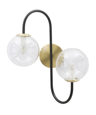 IRON BLACK WALL LAMP