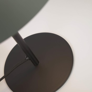 Aleyla table lamp in metal with finish