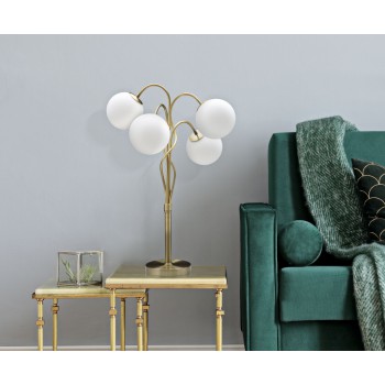 GLAMY 4 LIGHT TABLE LAMP