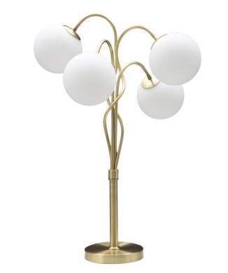 GLAMY 4 LIGHT TABLE LAMP