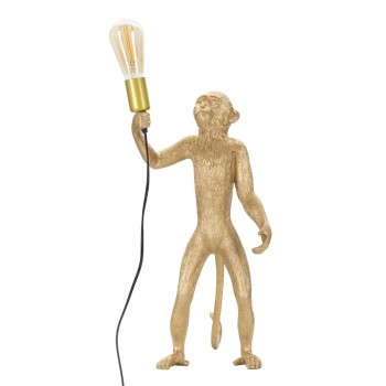 MONKEY GOLD TABLE LAMP