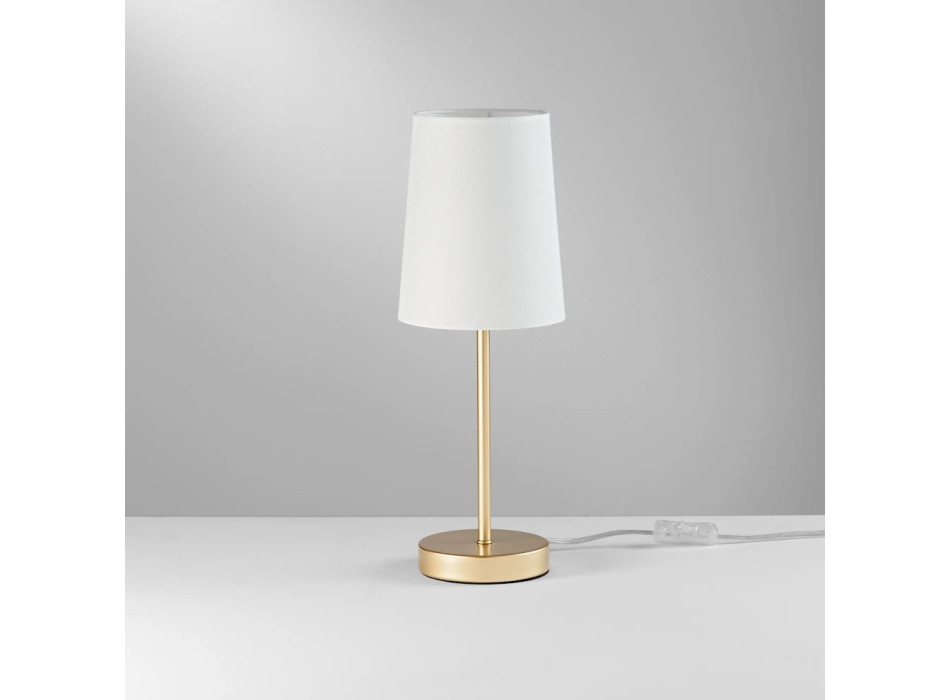 SALLY GOLD TABLE LAMP 1XE14 15X15X41,8CM