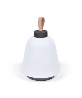 Udiya table lamp in polyethylene and metal
