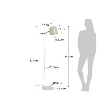 Alish floor lamp