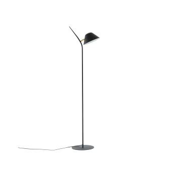Aurelia black floor lamp