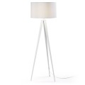Floor lamp Iguazu white fabric OUTLET 