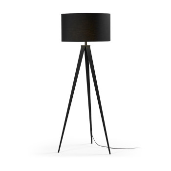 Iguazu floor lamp, black