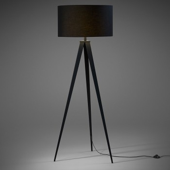 Iguazu floor lamp, black