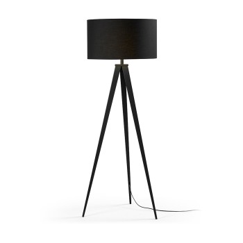 Iguazu floor lamp, black